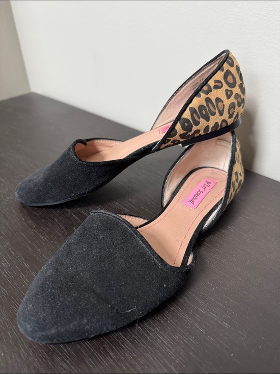 Betsey Johnson Shoes - Betsey Johnson Flats with Leopard Heel